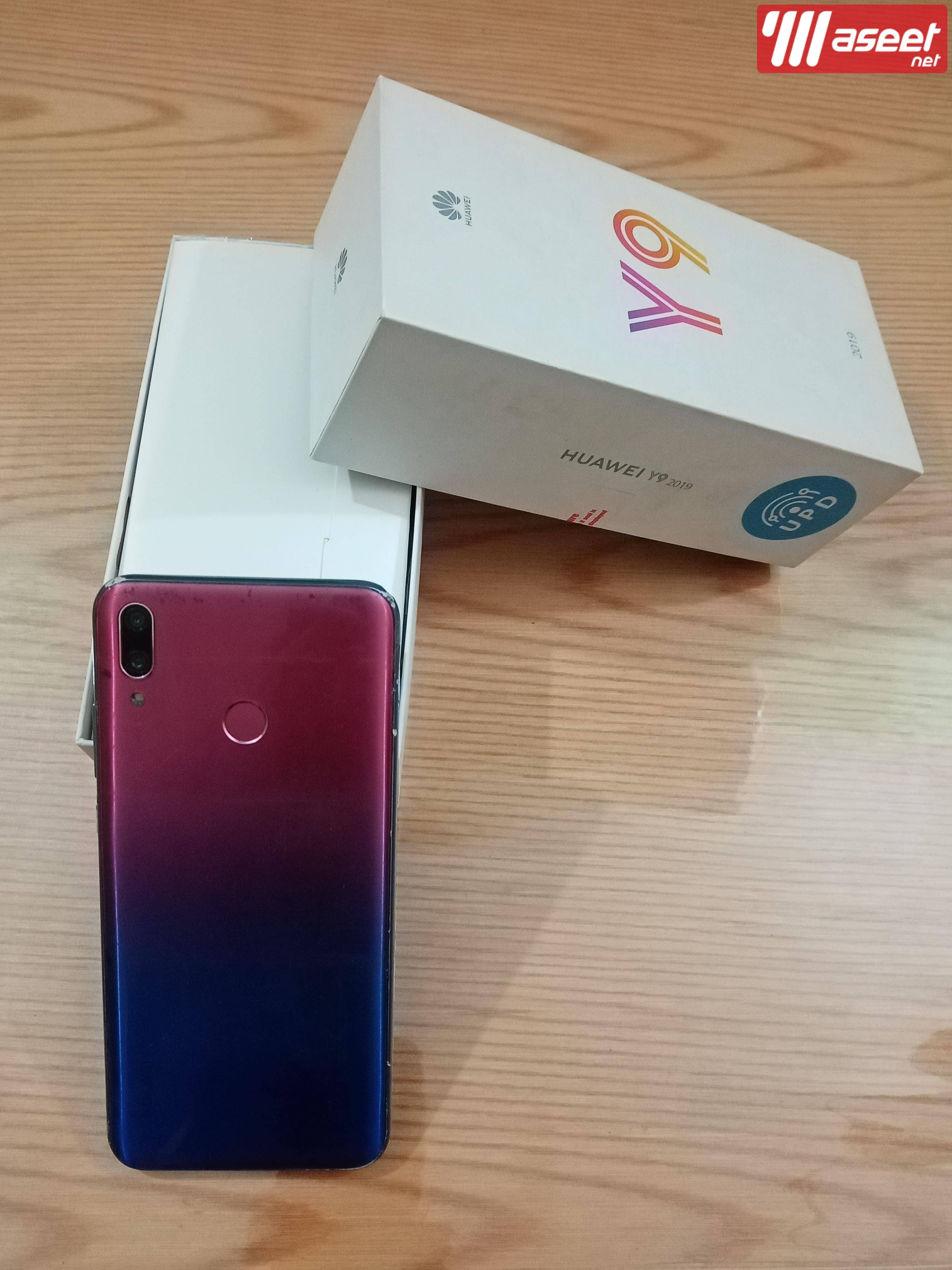 ٢ موبايل هواوى y9 2019 مستعمل للبيع 3