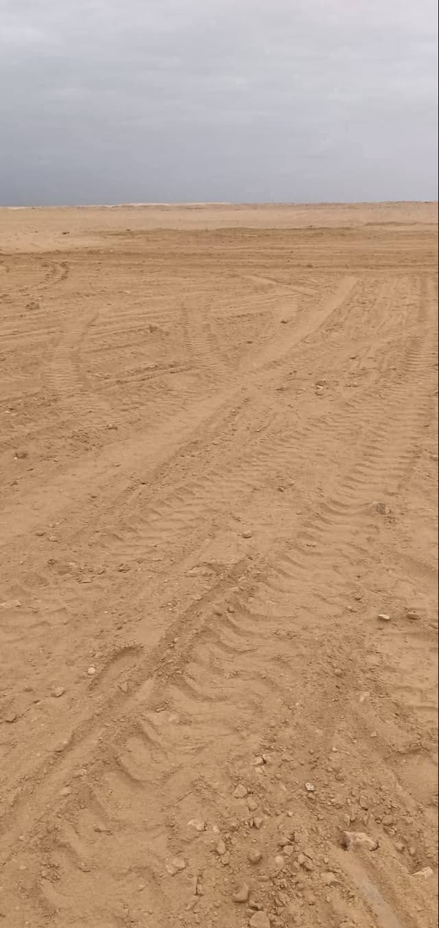 Reclaimed land in the city of Al Maghra in El Alamein