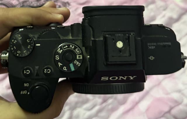 Professional photography camera with light use