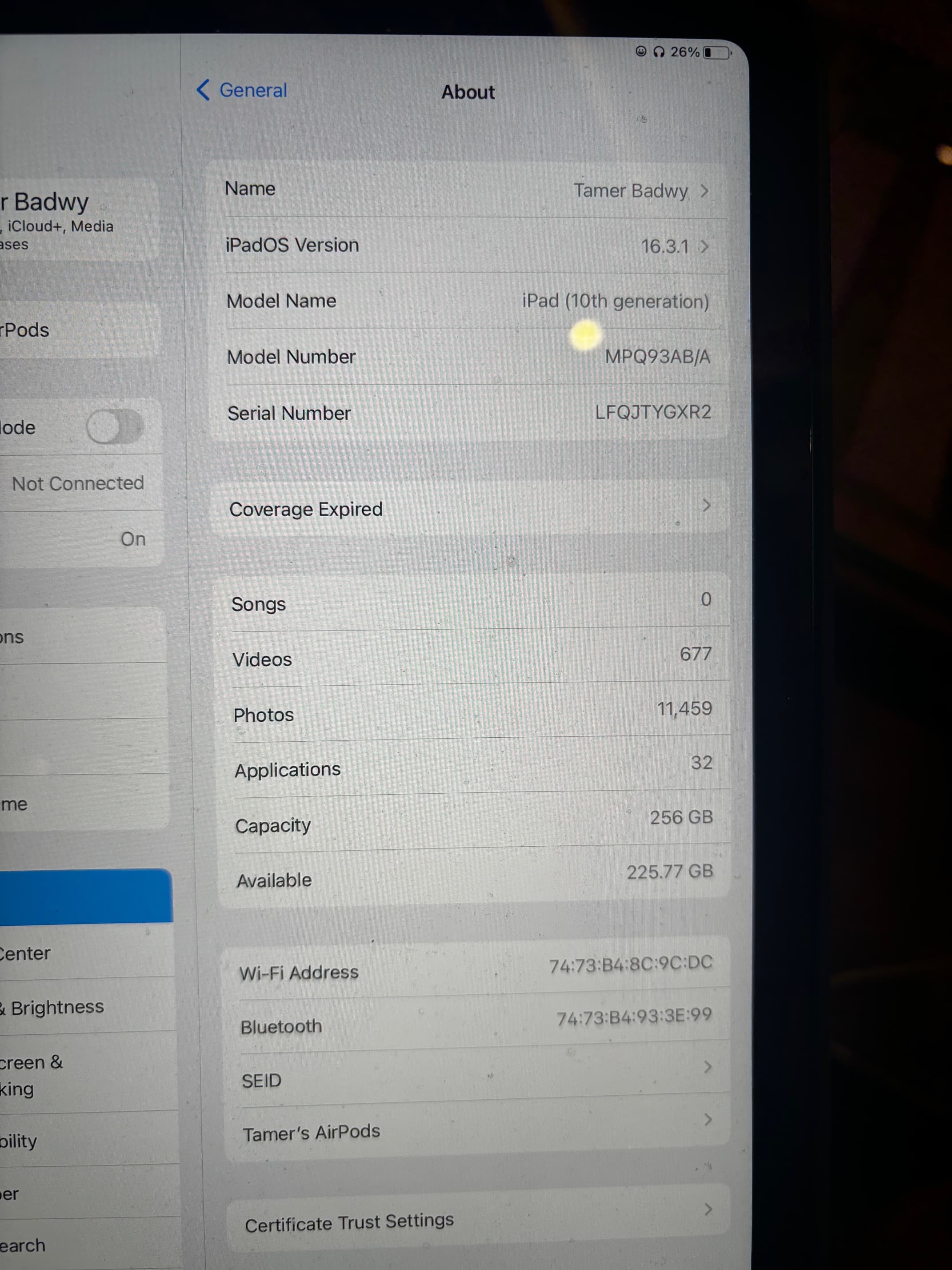 Apple iPad 10th Generation   0