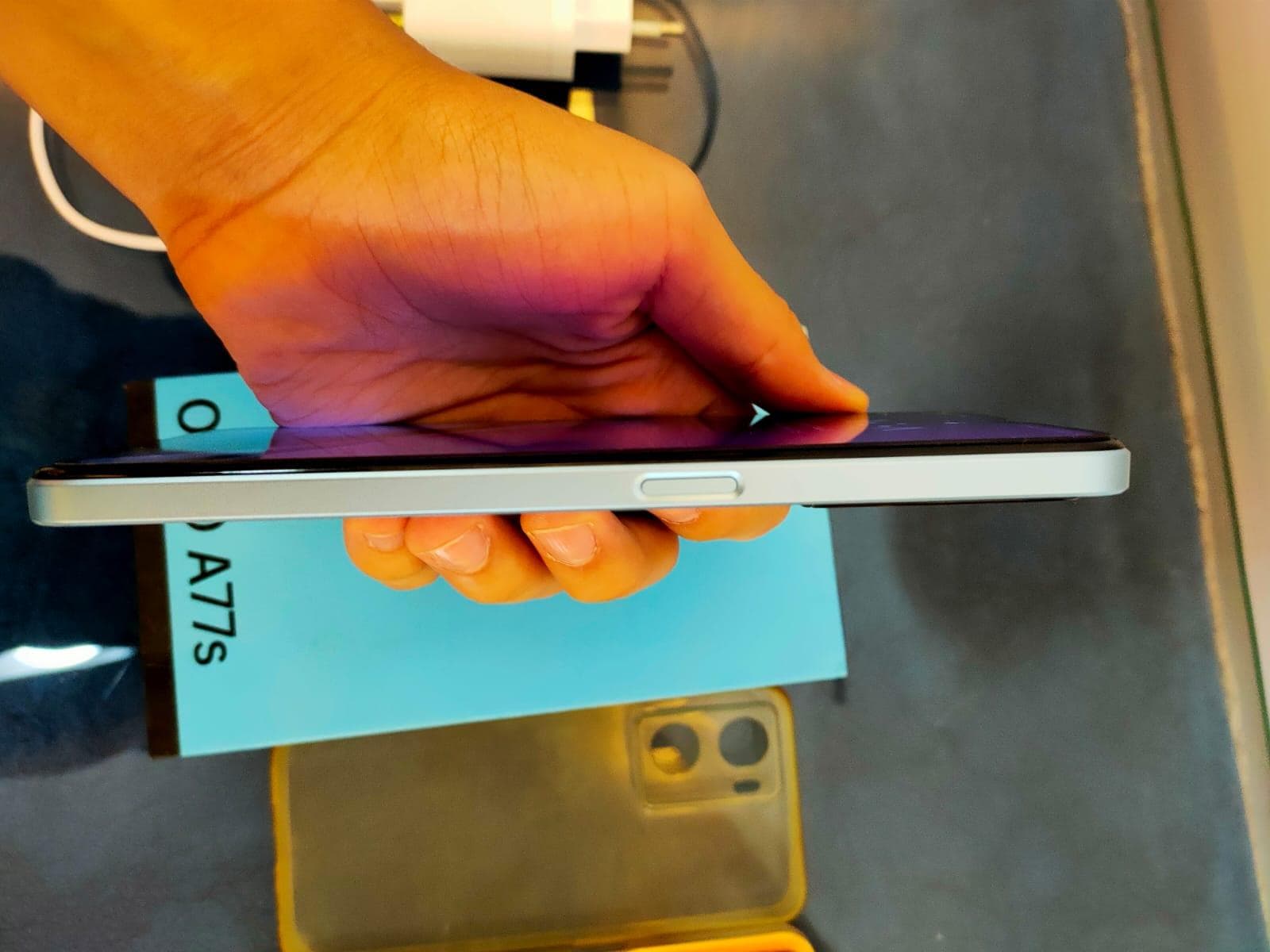 The device is in a broken state of zero (oppo a77) 3
