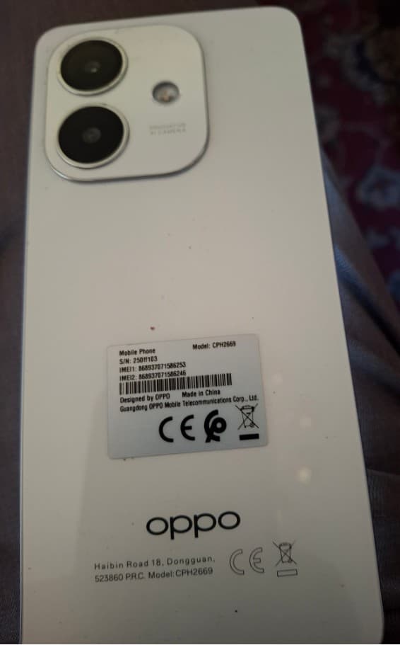 Selling an Oppo mobile  0