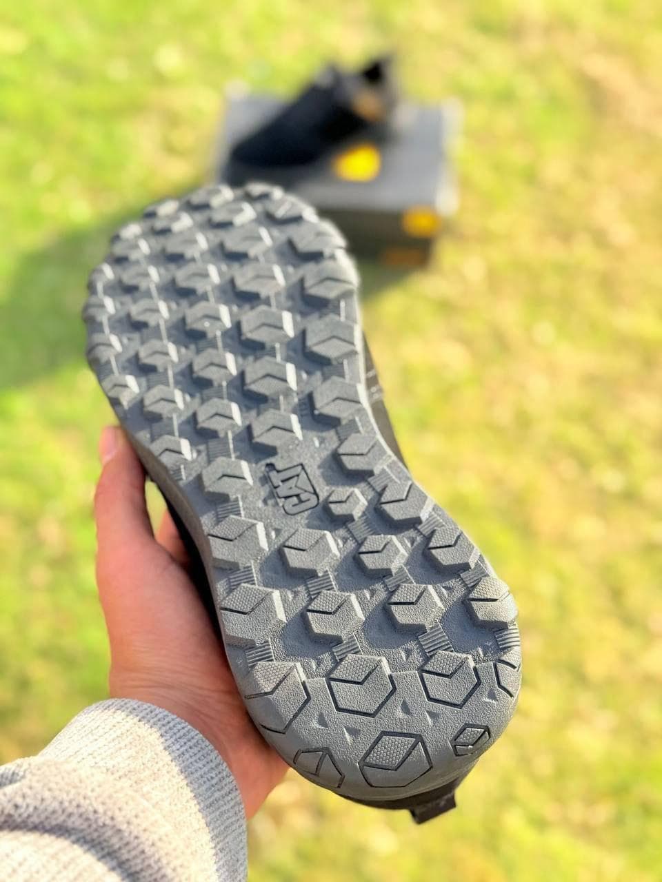 Inverted genuine leather caterpillar 7