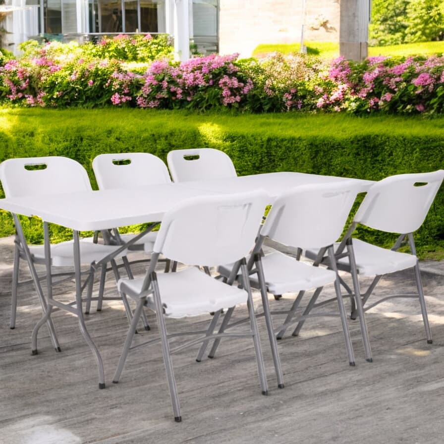 Outdoor and indoor foldable furniture set 0