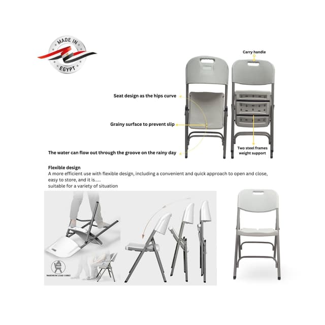 Outdoor and indoor foldable furniture set