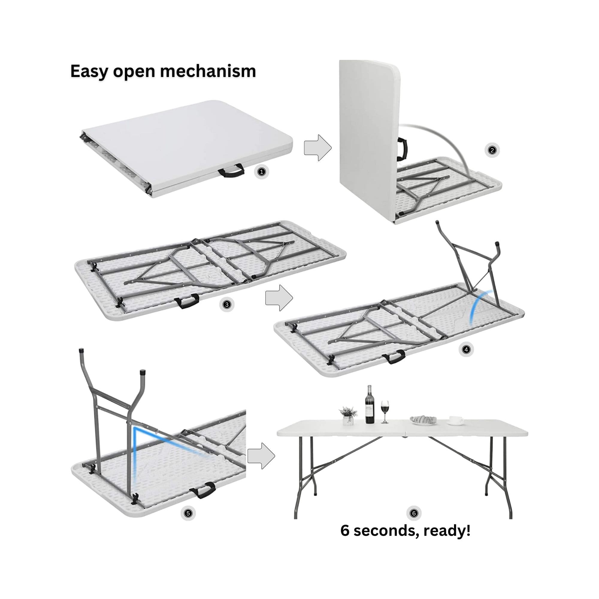 Outdoor and indoor foldable furniture set 3