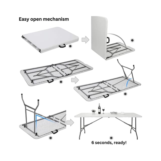 Outdoor and indoor foldable furniture set
