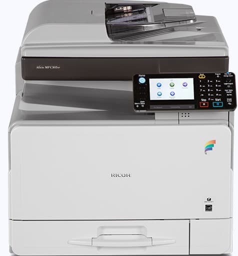 Ricoh MP C305 camera