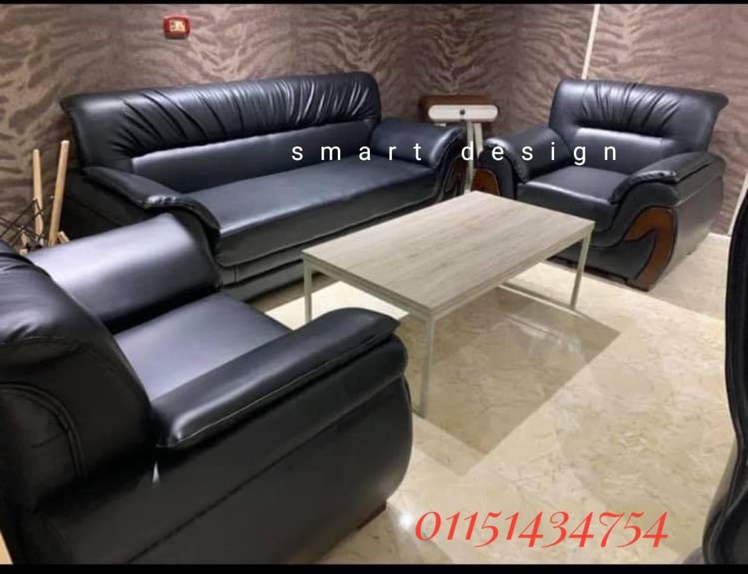Modern sofa with imported anti-scratch leather  0