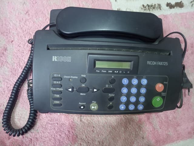 New Ricoh fax Australian fax