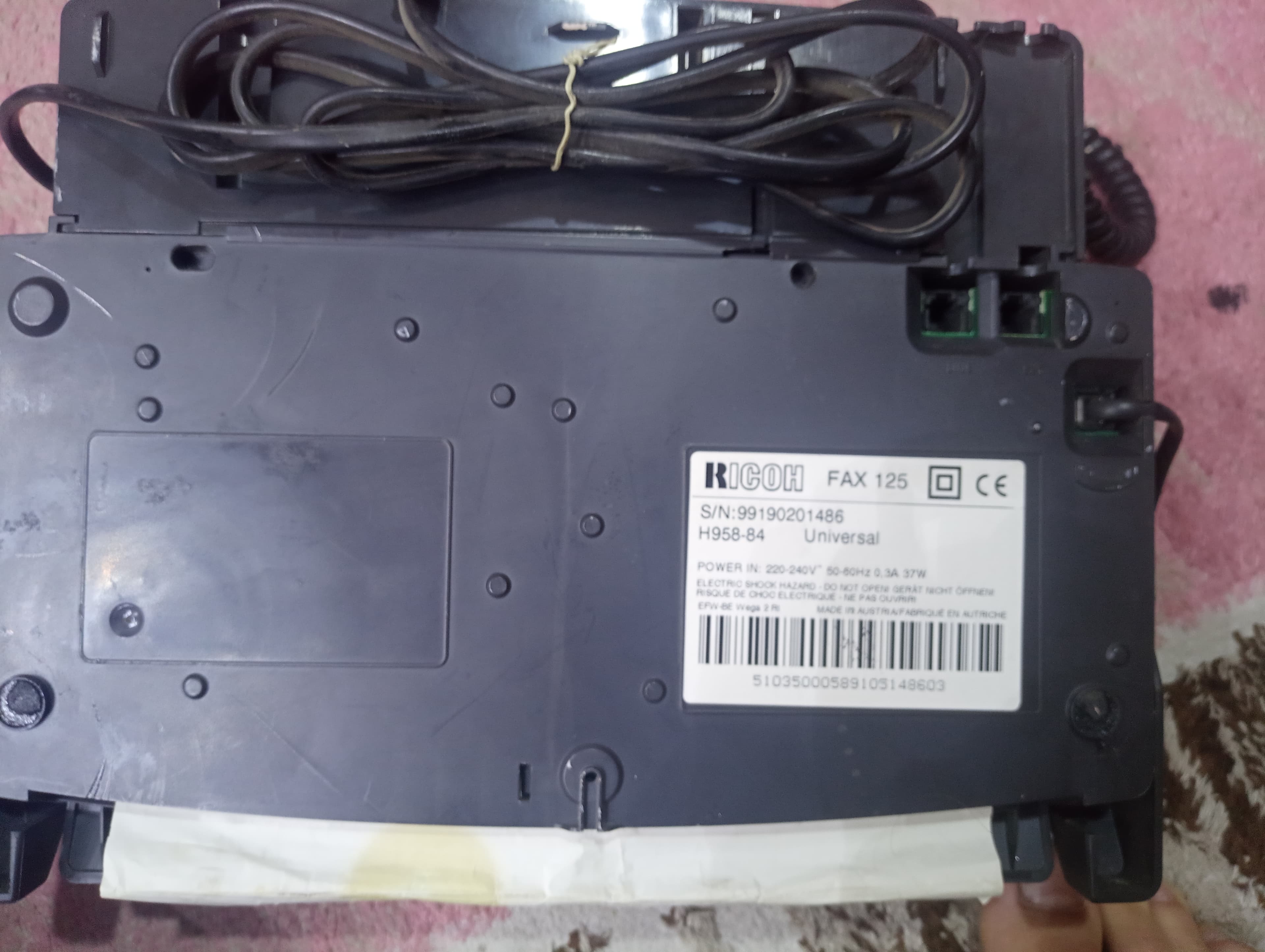 New Ricoh fax Australian fax 2