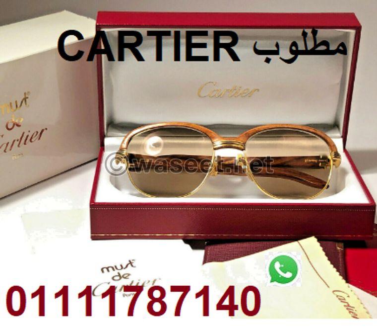بيع لنا نظارتك Cartier  موديل قديم او حديث 0