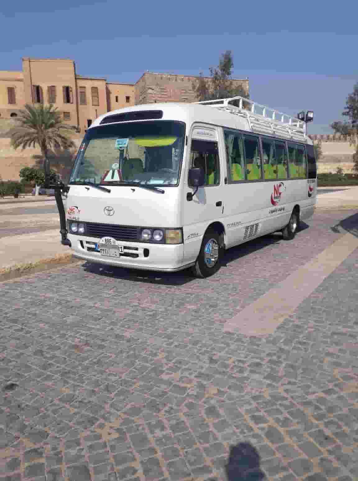 Rent an air-conditioned coaster for 24 passengers   Rent an air-conditioned coaster for 24 passengers