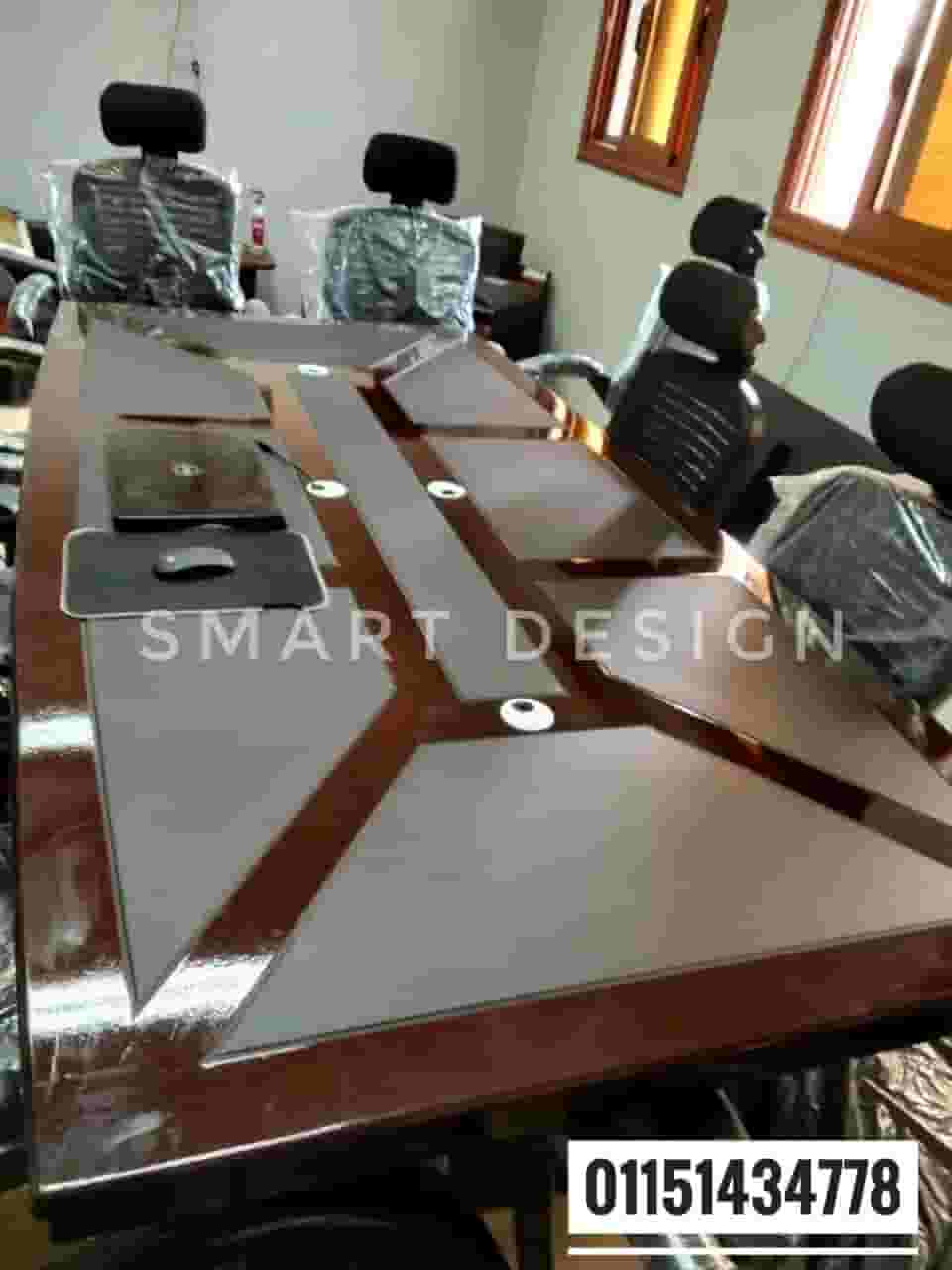 Spanish wooden meeting table Spanish wooden meeting table