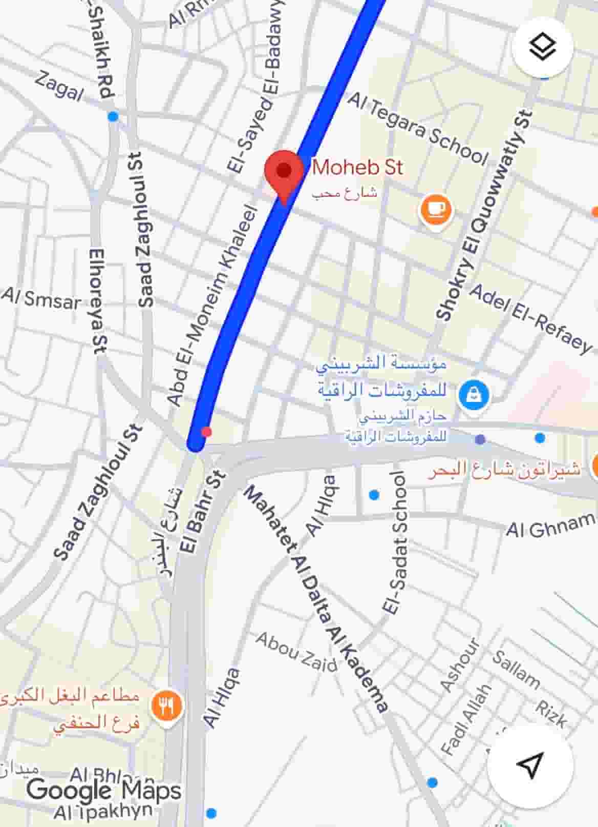 Land for sale on Moheb's main street Land for sale on Moheb's main street