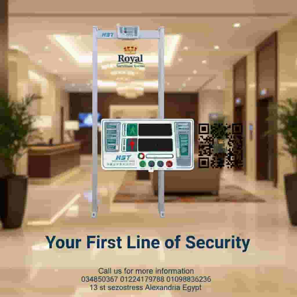 Metal detector gate (3 zones) Metal detector gate (3 zones)