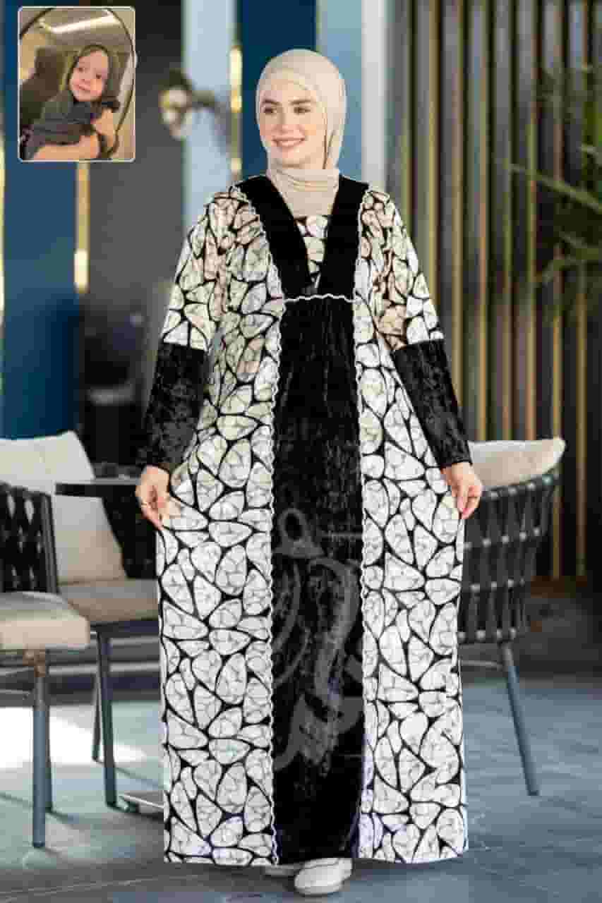 High quality imported plush abaya High quality imported plush abaya