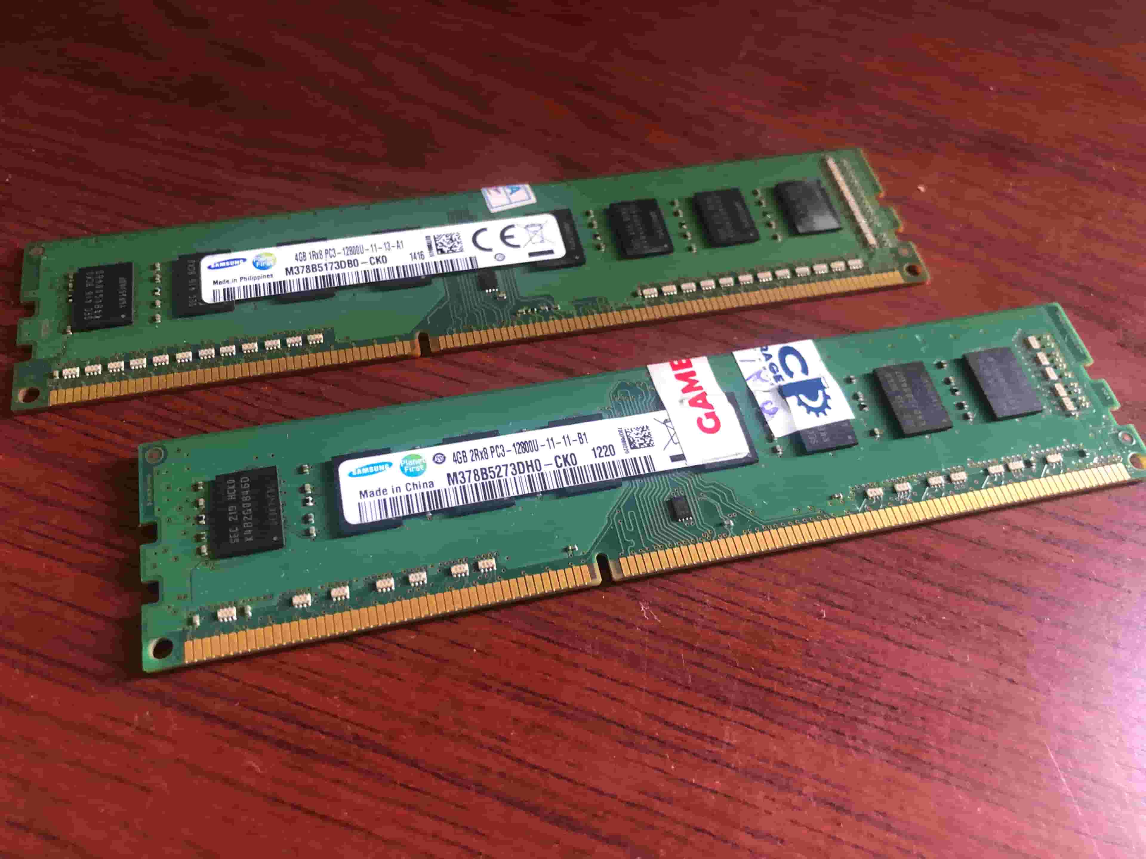 قطعتين رام (ddr3) سعة ٨ جيجا قطعتين رام (ddr3) سعة ٨ جيجا