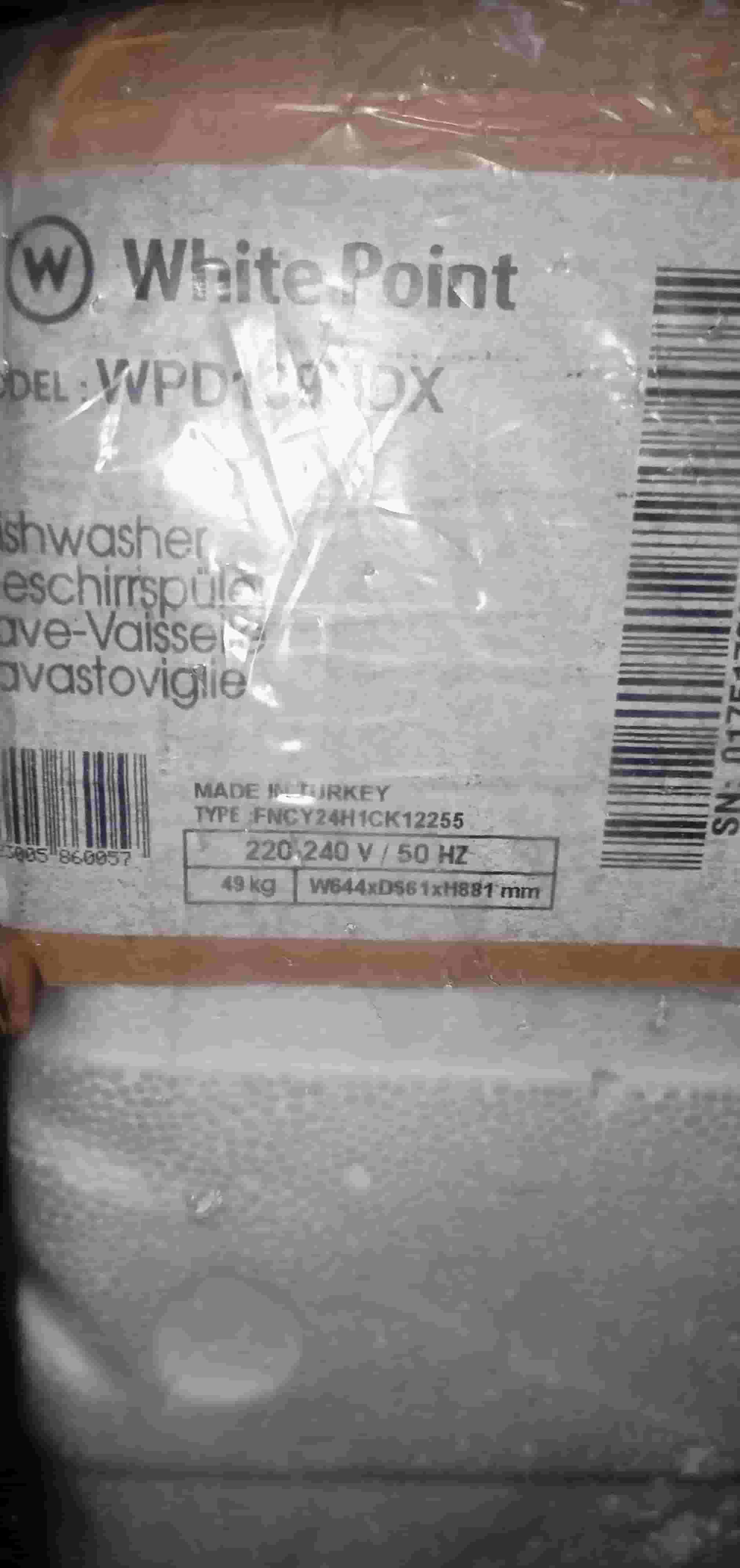 White Point Al Abd dish washer 13 person 9 programs White Point Al Abd dish washer 13 person 9 programs