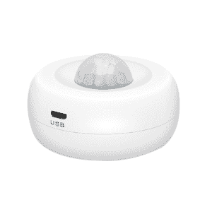 A motion detector sensor for the theft alarm is independent from the agent A motion detector sensor for the theft alarm is independent from the agent