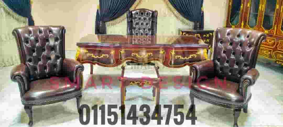 Classic red beech wood office with brass with cabonette leather chairs available in all shapes and sizes and all office furniture Classic red beech wood office with brass with cabonette leather chairs available in all shapes and sizes and all office furniture