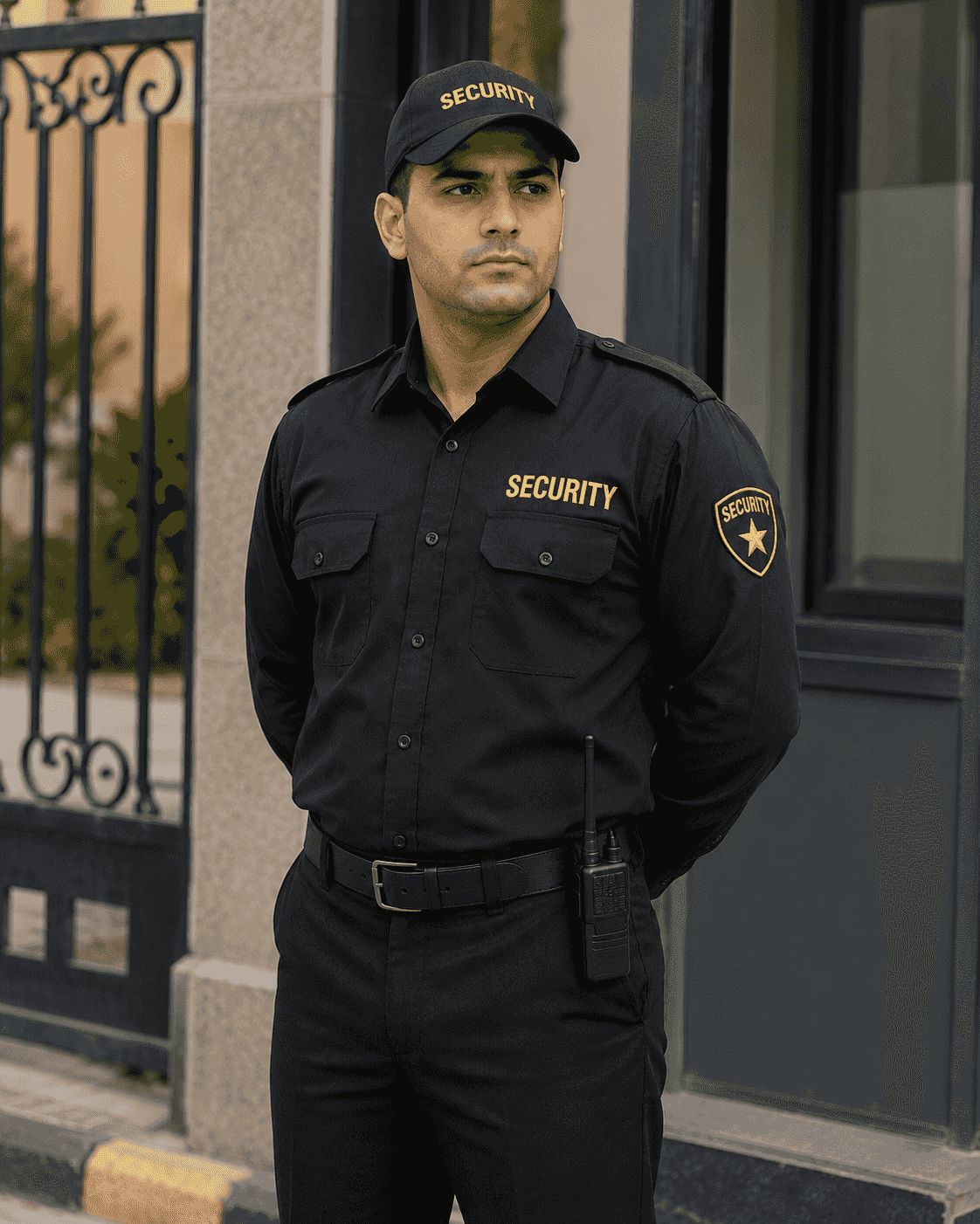 A security officer is required A security officer is required