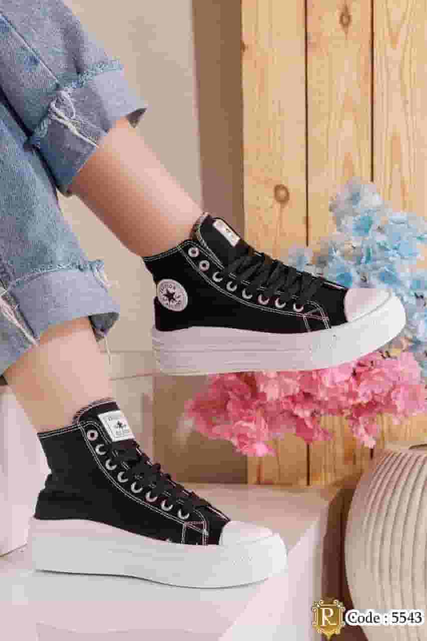 Half the Converse style is good in the dress Half the Converse style is good in the dress