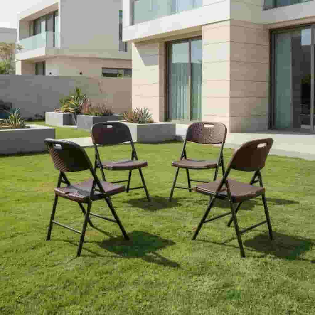SB4 FC| سلسلة HDPE Wicker Rattan شديدة التحمل - مثالية للمناسبات الداخلية والخارجية - حزمة قيمة SB4 FC| سلسلة HDPE Wicker Rattan شديدة التحمل - مثالية للمناسبات الداخلية والخارجية - حزمة قيمة